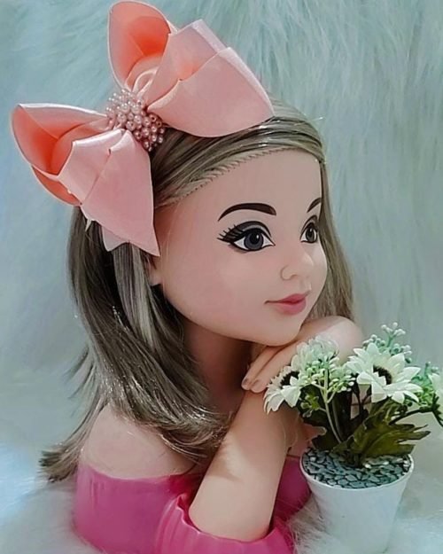 Tiara Belli Salmao Laço Miolo de Perolas