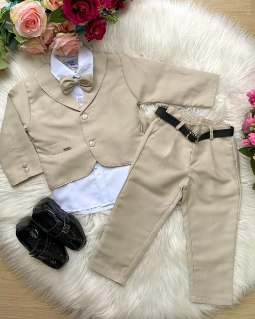 Conjunto Meninos Kanga Social Bruno Palha Terno