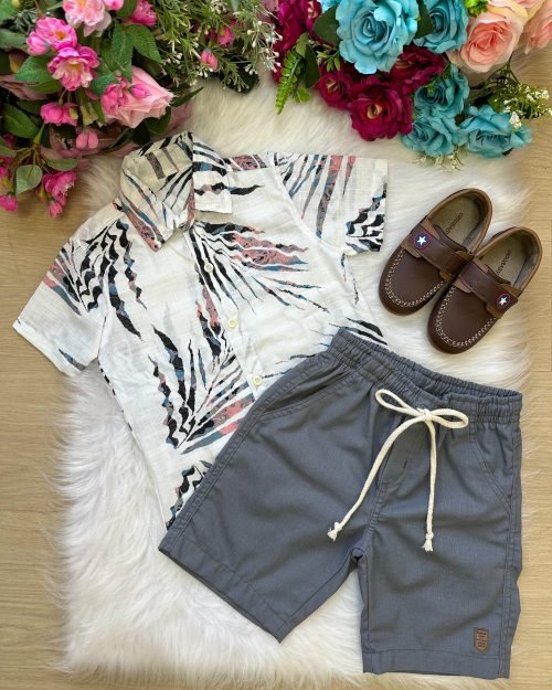 Conjunto Meninos Lucas Banana Club Shorts