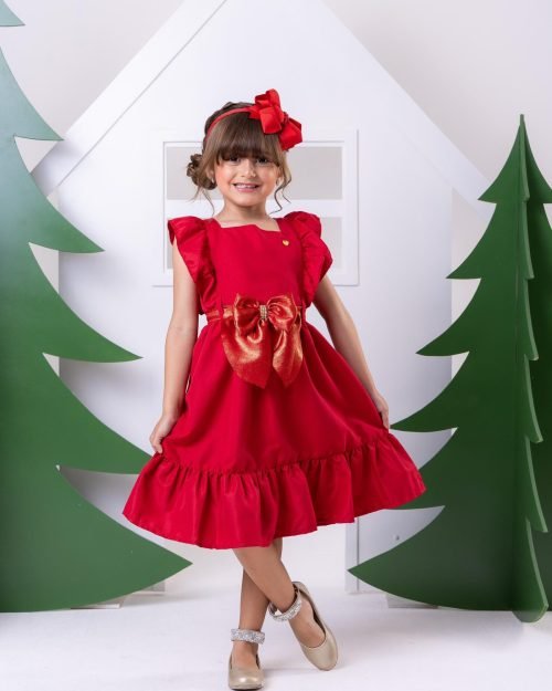 Vestido Blogueirinha Natali Vermelho – Natal