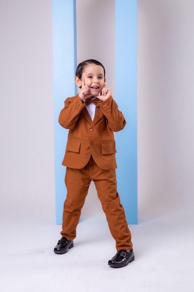 Conjunto Miss Cherry Social Terno – Blaizer Caramelo